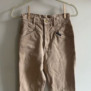 Vintage Brown Rockies Bareback Jeans